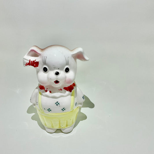 Vintage Kitsch Puppy Money Box